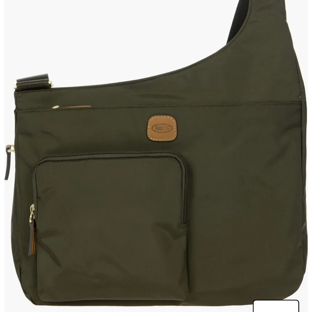 Bric's Olive Shoulder Bag (b0075) - Picture 2 of 15